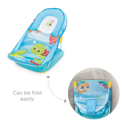 Mastela Infant Deluxe Baby Bather | 3 Backrest Position, Fold Flats for storage