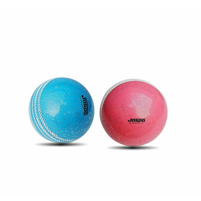 Jaspo T-20 Soft Cricket Balls (Pack of Three) - Sparkle Multi | All ages