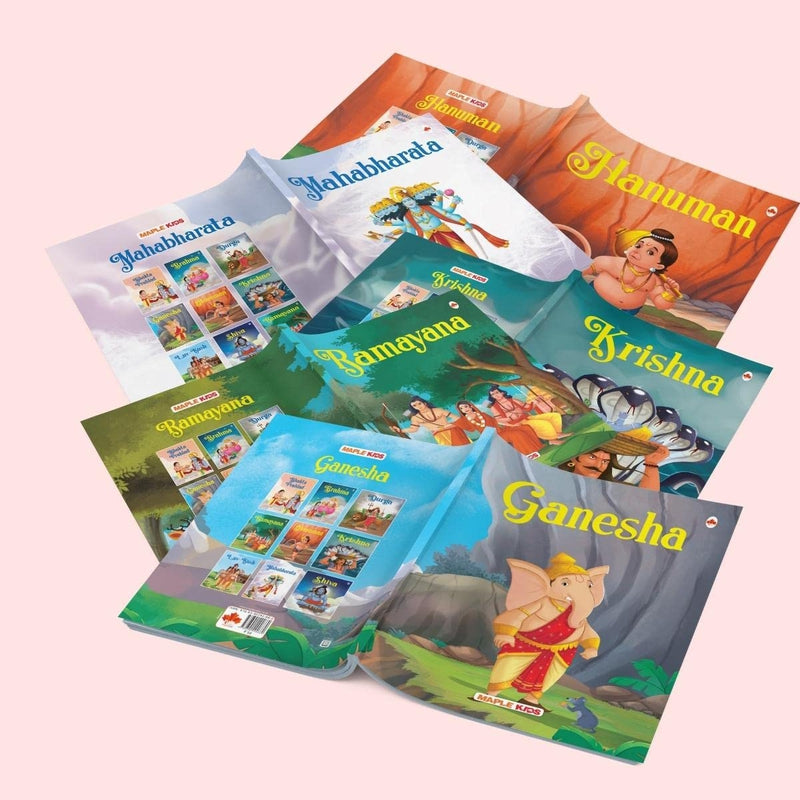 Story Books for Kids - Mythology Tales (Illustrated) (Set of 10 Books ...