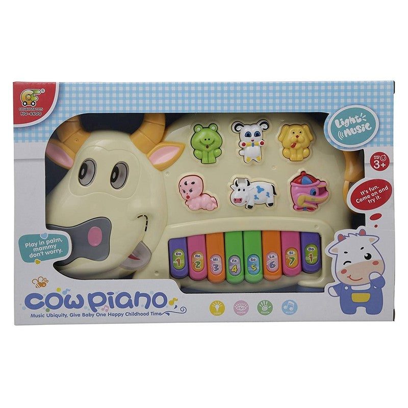 Cow Musical Piano Toy - 8 Numbered Keys