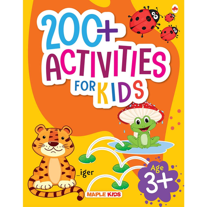 Brain Activity Book for Kids - 200+ Activities - Math, Language, and Logic