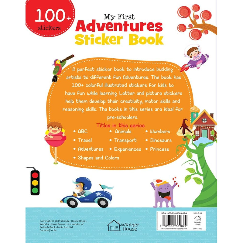 My First Adventures Sticker Book: My first Sticker Books