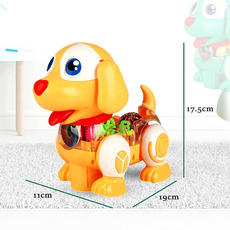 Dog Toy for Kids – 360 Degree Rotating Toy with Flashing Light &  Sound