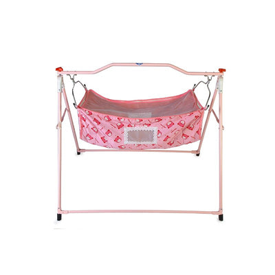 Ghodiya Cradle Swing with Full Protective Net Cover | Compact Folding & Lightweight