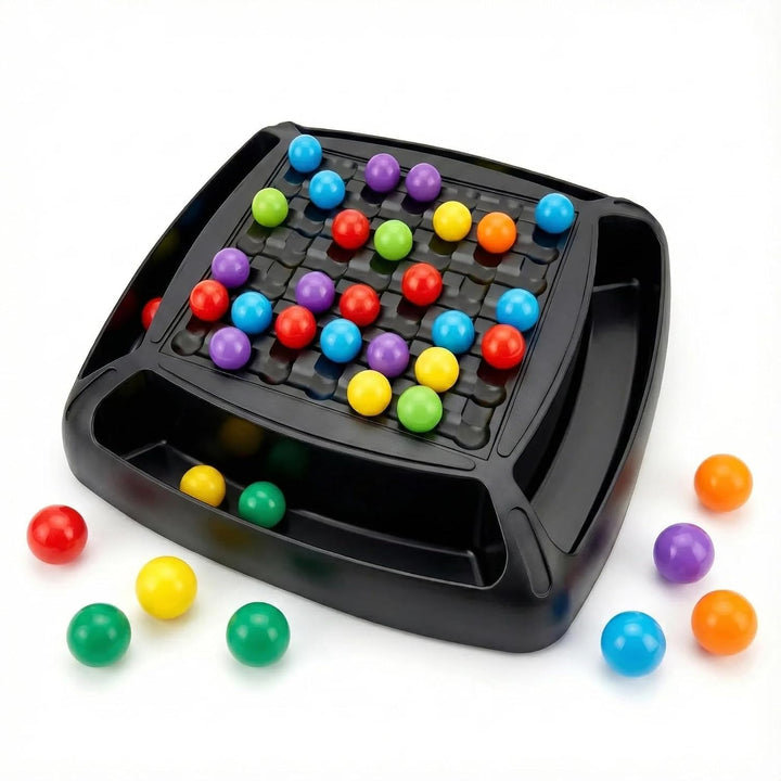 Rainbow Ball Chess Puzzle Game for Kids & Family | 48 Balls With 6 Different Colours