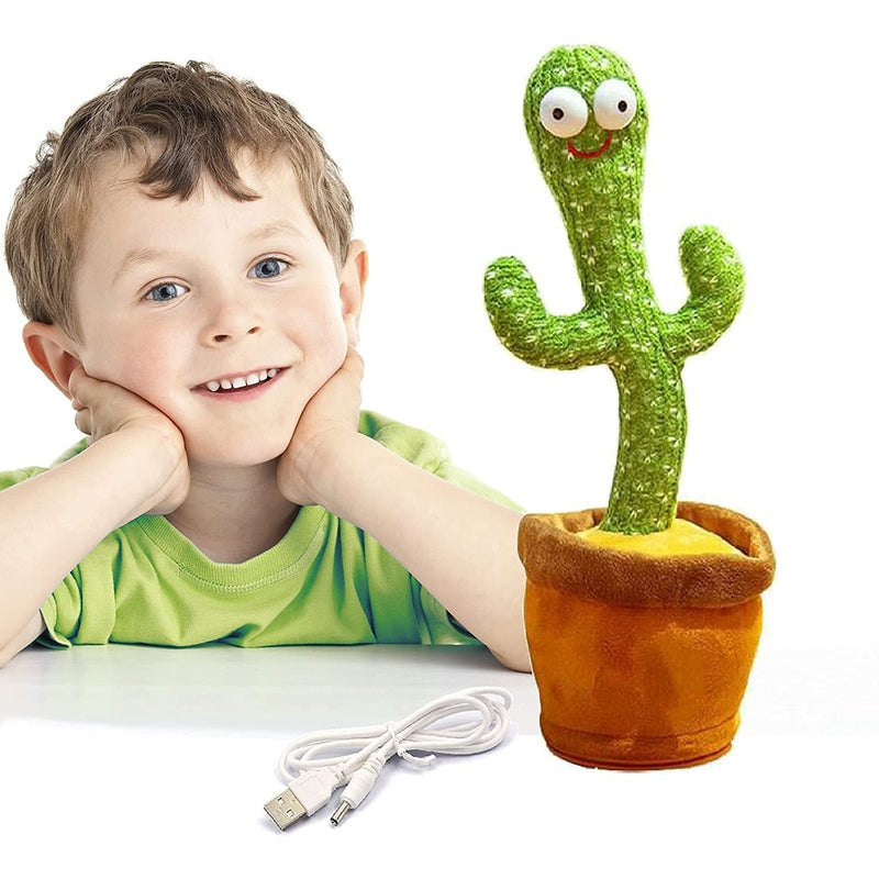 TikTok Dancing Plush Toy (Talking Cactus)