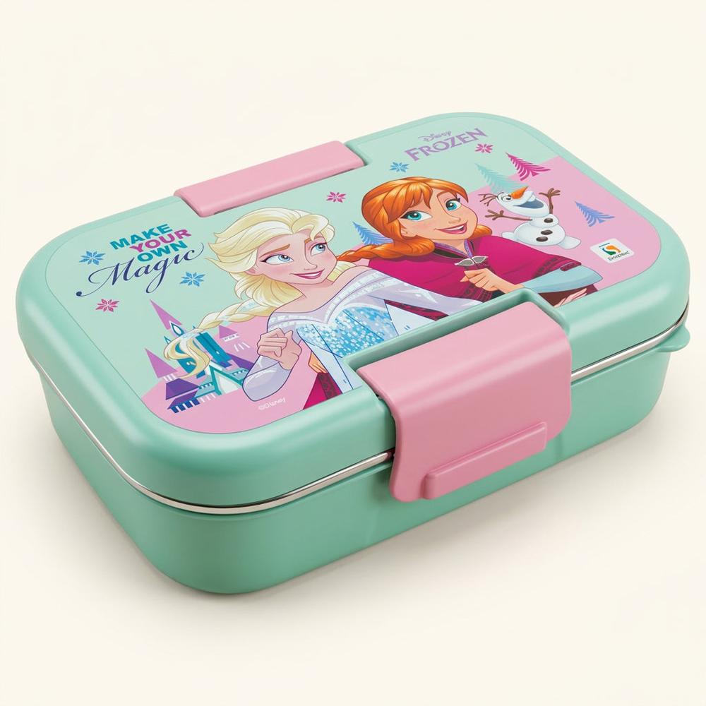 Original Disney Frozen Stainless Steel Insulated Lunch Box - 460ml | Make Your Own Magic