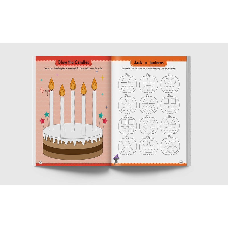 101 Pencil Control Activity Book For Kids: Tracing Practise Book