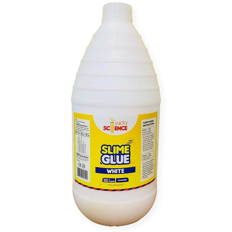 Slime and Craft School Glue (2 Litres, Pack of 1 Bottle)