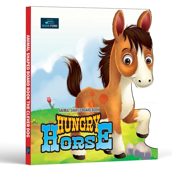 Hungry Horse Animal Shaped Story Board Book - Engaging and Educational Stories for Kids