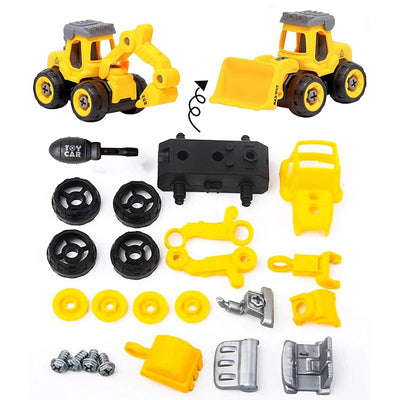 Construction Vehicles Set (Pack of 4)