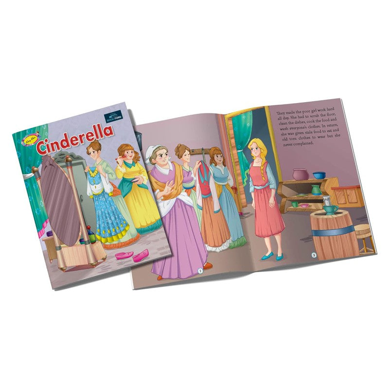 Fairy Tales Story Book - Cinderella Story Books for Kids - Magical Adventures Await!