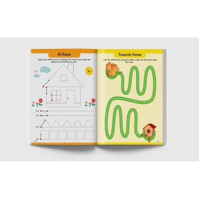 101 Pencil Control Activity Book For Kids: Tracing Practise Book