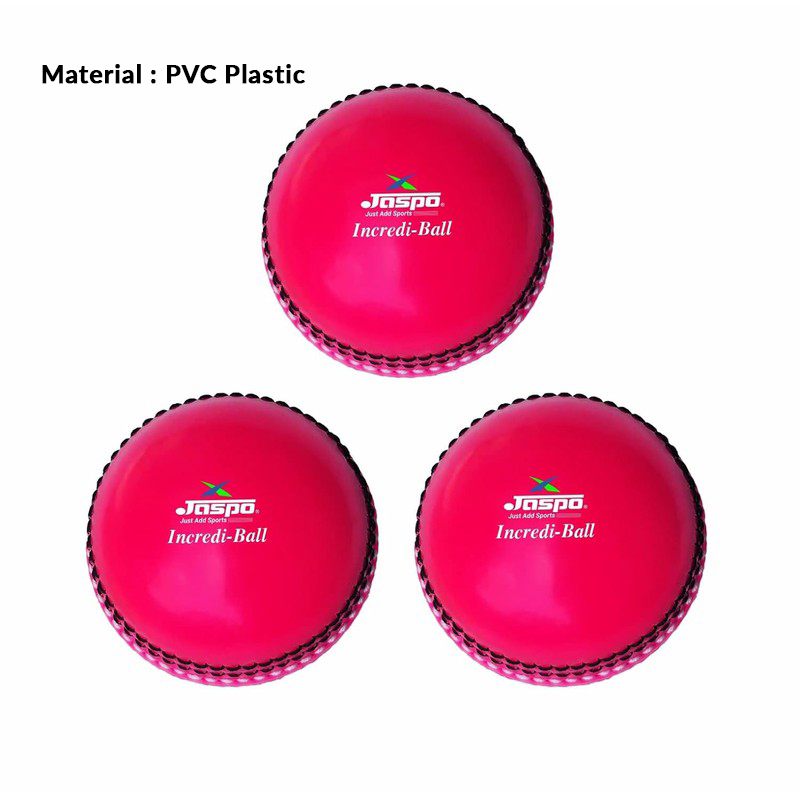 Jaspo Incredi Ball Soft T-20 for Training/Practice Ball (Pack of 3) | All Ages