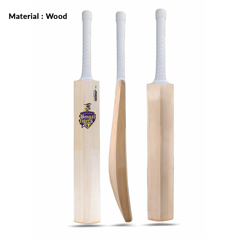 Jaspo Club-Craze Kashmir Willow Cricket Bat (Wood) | (Short Handle)| Full Size (Grade 1) |12+ Years