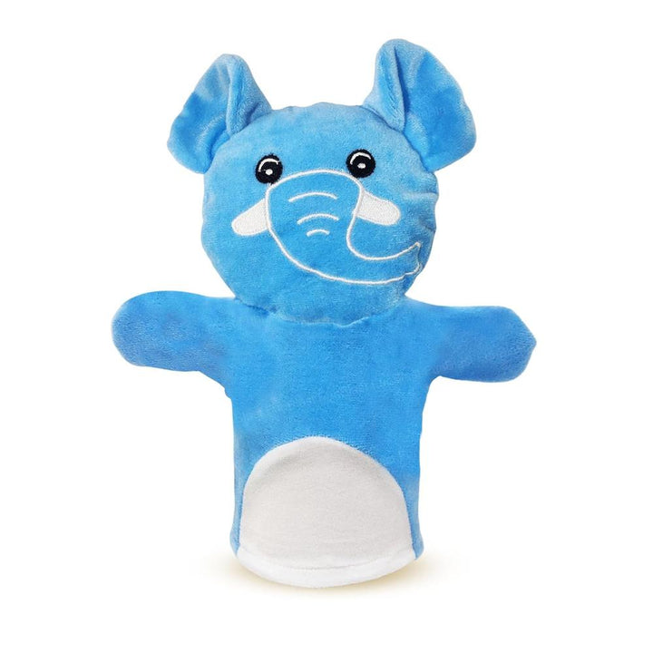FunBlast Elephant Hand Puppet for Kids | Soft Plush Animal Puppet for Storytelling & Role Play