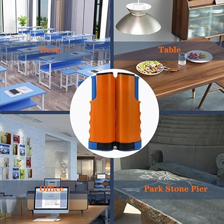 MUREN Adjustable Table Tennis Ping Pong Net | Portable Retractable Universal Clamp
