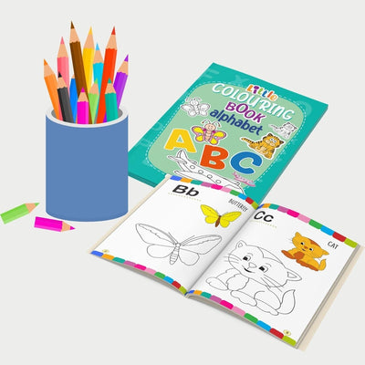 Little Colouring Books for Kids (Set of 10 Books)