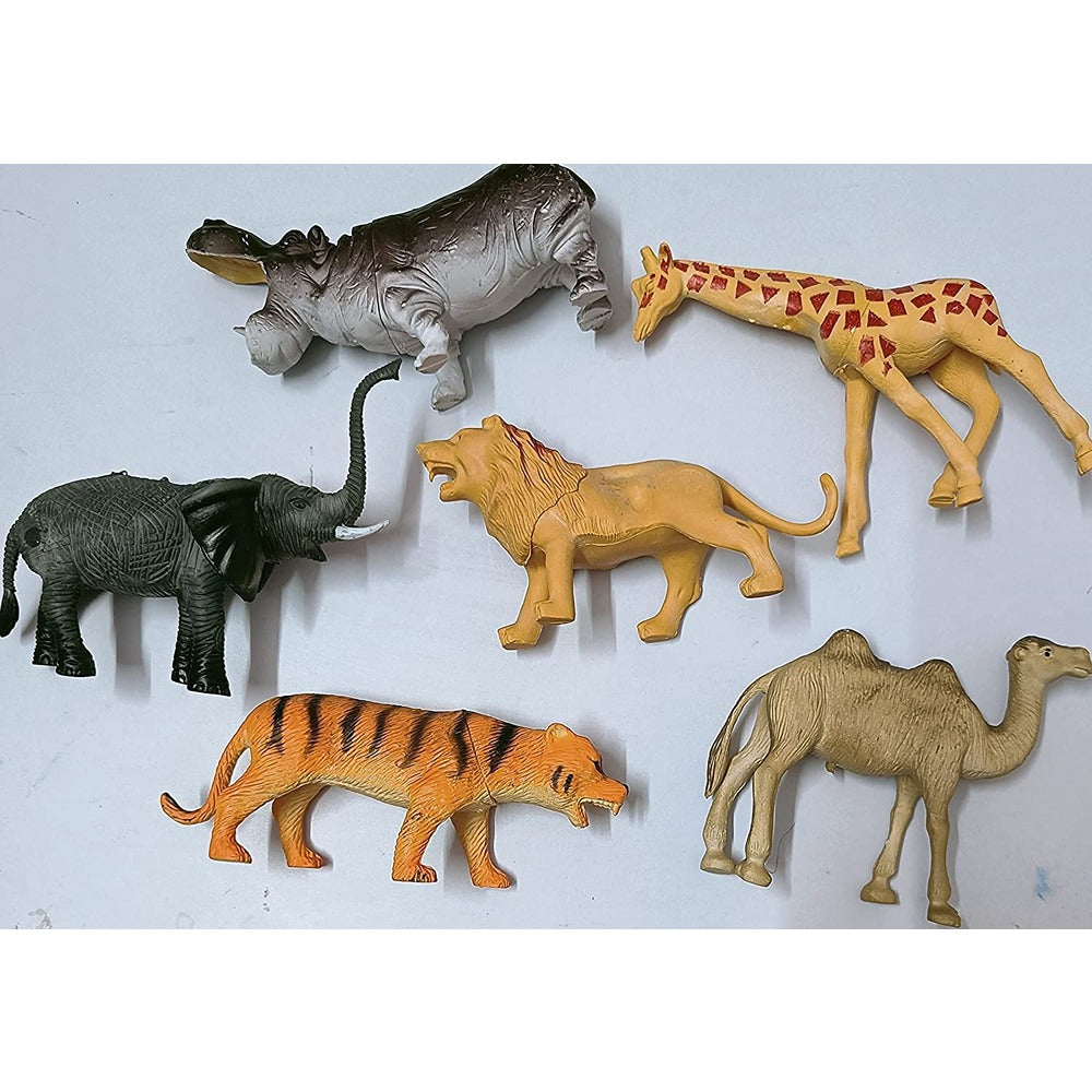Animal Toy Figure Set Big Jumbo - Pack of 12