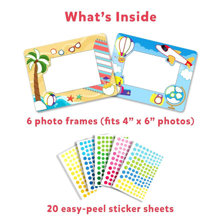 Dot It- Photo Frames | No Mess Sticker Art for Kids