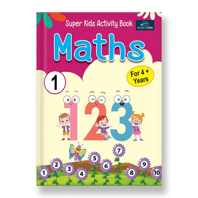 Super Kids Activity Book for Kids ( Set of 3 ) - Maths, Science and English