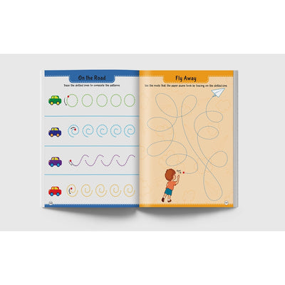 101 Pencil Control Activity Book For Kids: Tracing Practise Book