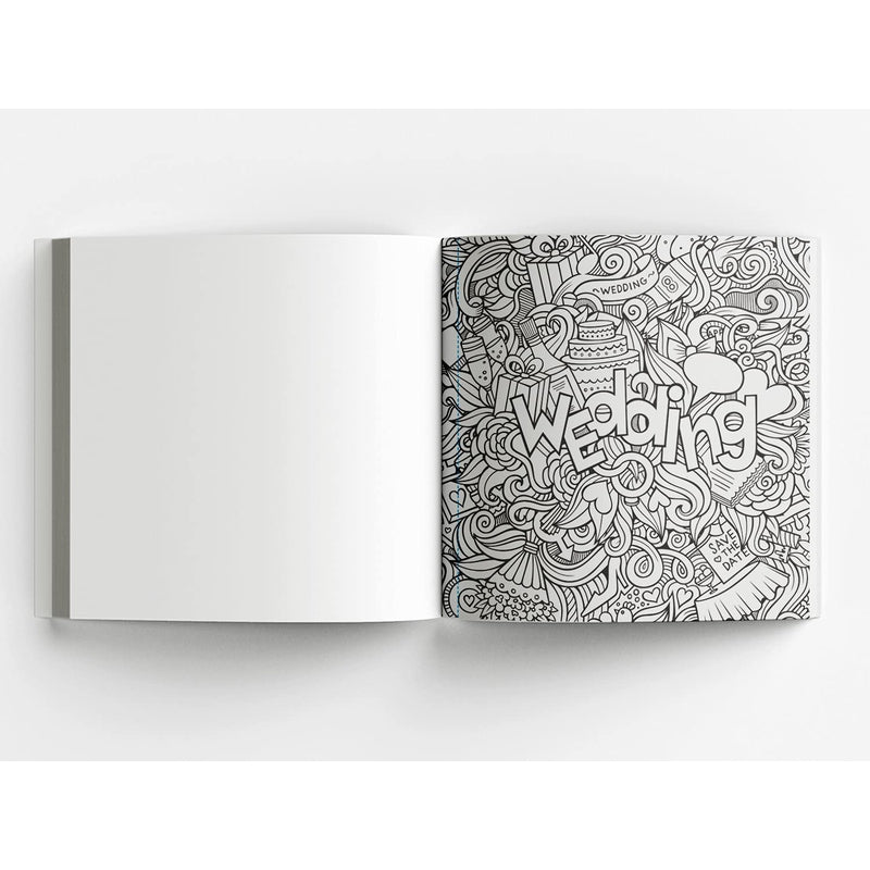 Creative Doodle Coloring Book: Children Coloring Book with Tear Out Sheets