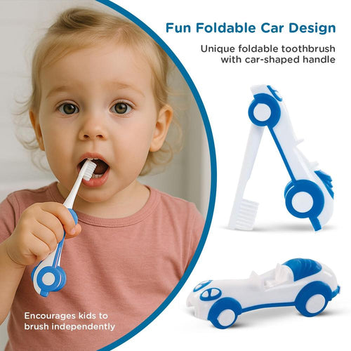 Mee Mee Foldable Infant to Toddler Toothbrush - Car Toothbrush