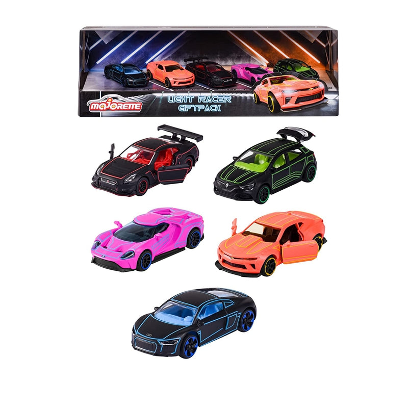 Licensed Majorette Light Racer Gift pack