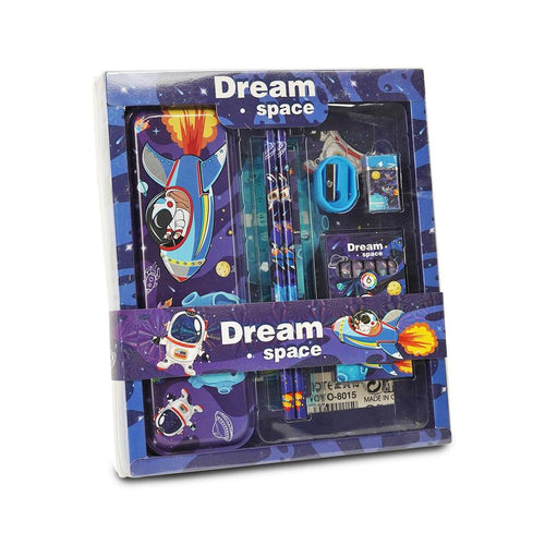 Ilearnngrow Pencil Box Stationery Kit for Kids