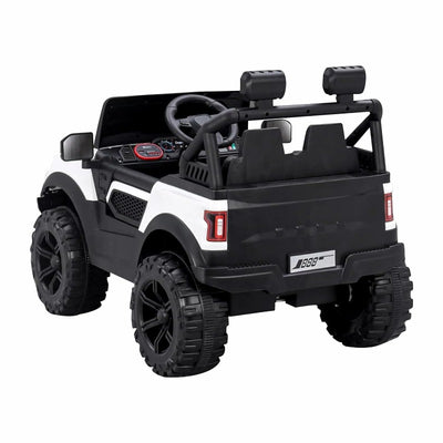 Ride-on B8 Battery Operated White Colored Jeep Rider | COD not Available