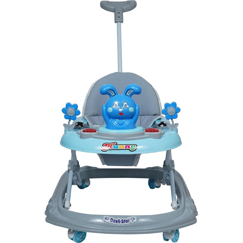 Musical Activity Walker With Parent Rod (Blue)