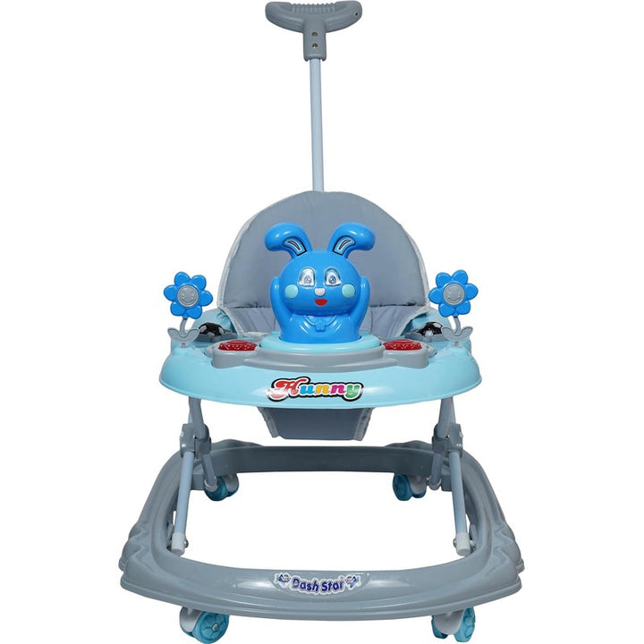 Musical Activity Walker With Parental Control Rod (9 Months to 1.5 Years) | COD Not Available | Blue