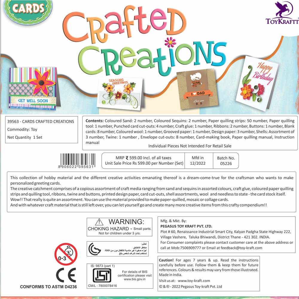 Crafted Creations Card Making (Activity Kit)