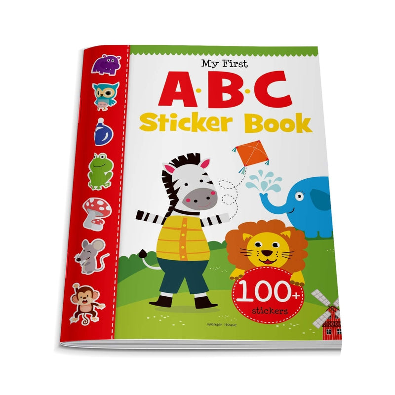 My First ABC Sticker Book: Exciting Sticker Book With 100 Stickers [Paperback] Wonder House Books