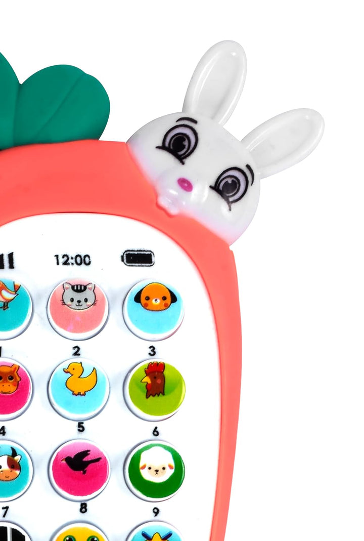 Venetian Industries My Smart Phone Toy | Musical Baby Phone with Animal Sounds & Lights | Interactive Pretend Play Toy