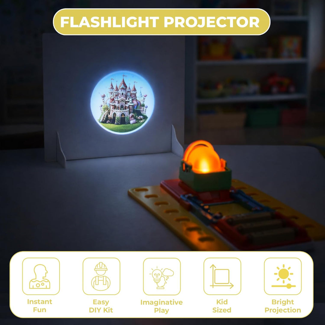 Ratna's Science Circuit - Flashlight Projector Kit I DIY Stream Educational Kit