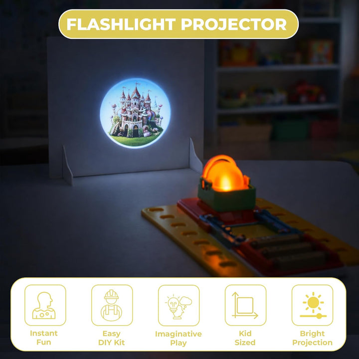 Ratna's Science Circuit - Flashlight Projector Kit I DIY Stream Educational Kit
