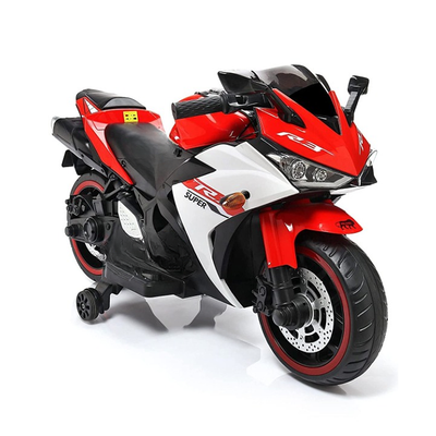 Red Ride-On | Rechargeable Battery Operated | R3 Bike (COD Not Available)