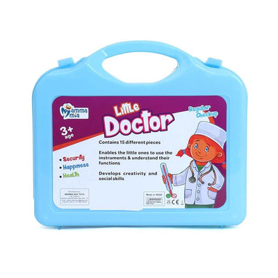Portable Medical Clinic Suitcase Doctor Set Pretend Play