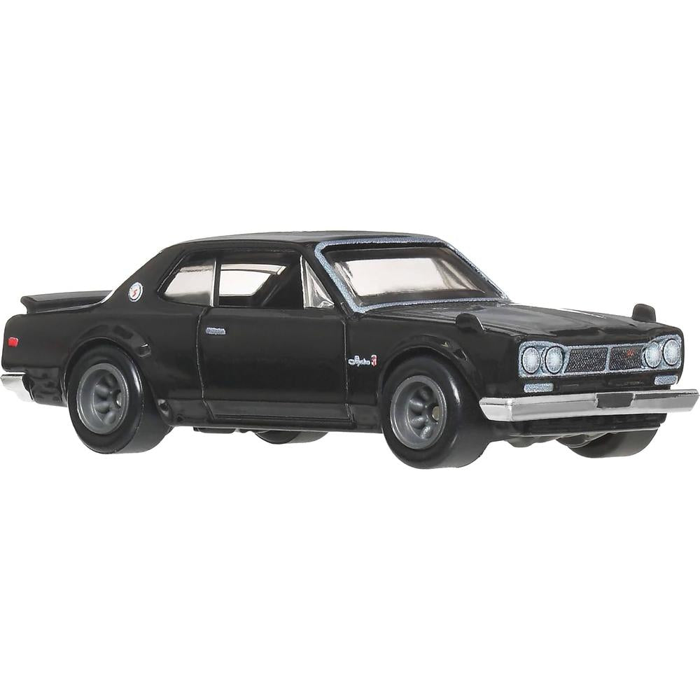 Premium Hot Wheels Set of 5 Fast & Furious Brian O' Conner - 1999 Ford F-150 SVT Lightning, Nissan Skyline GT-R V-Spec II (BNR34), 1970 Ford Escort RS1600, 1971 Nissan Skyline HT 2000 GT-R, Toyota Supra