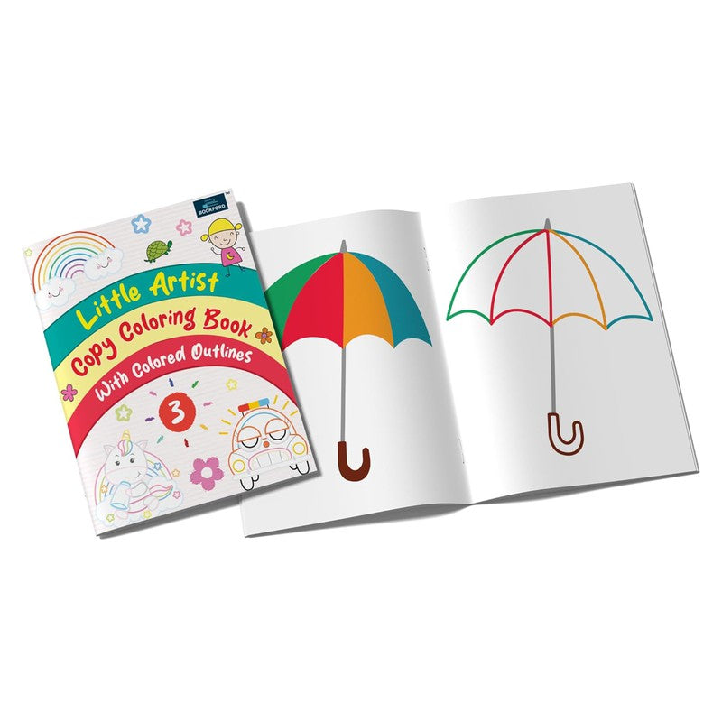 Little Artist Copy Coloring Book for kids (Set Of 2)