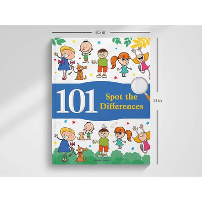 101 Spot the Differences : Fun Activity Books For Children