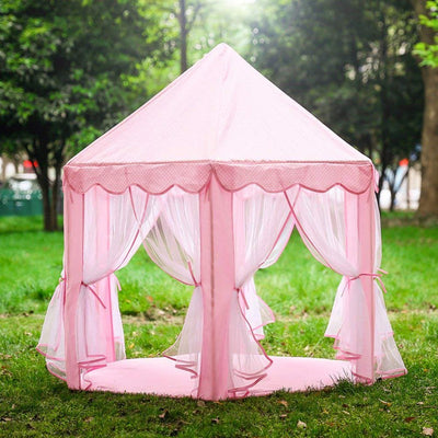 Jumbo Club Castle Playhouse Tent with 10 Balls, Indoor and Outdoor