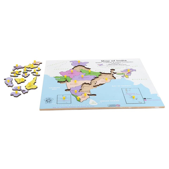 Map of India (Educational Puzzle)