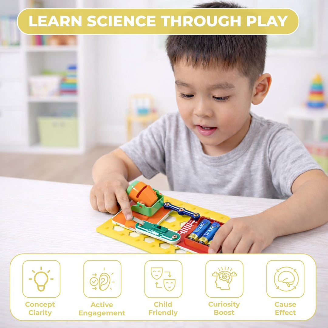 Ratna's Science Circuit - Flashlight Projector Kit I DIY Stream Educational Kit