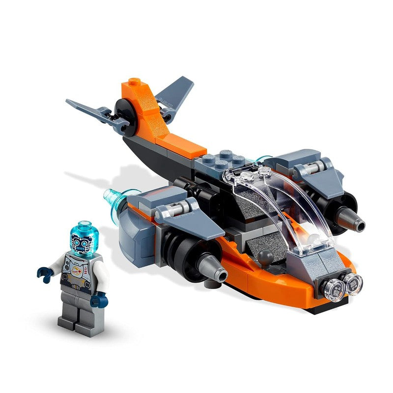 in Lego Creator Cyber Drone Building Blocks Set 113 Pieces (6-8 Years)