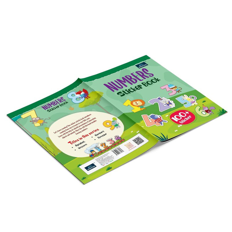 Numbers Sticker Book for kids