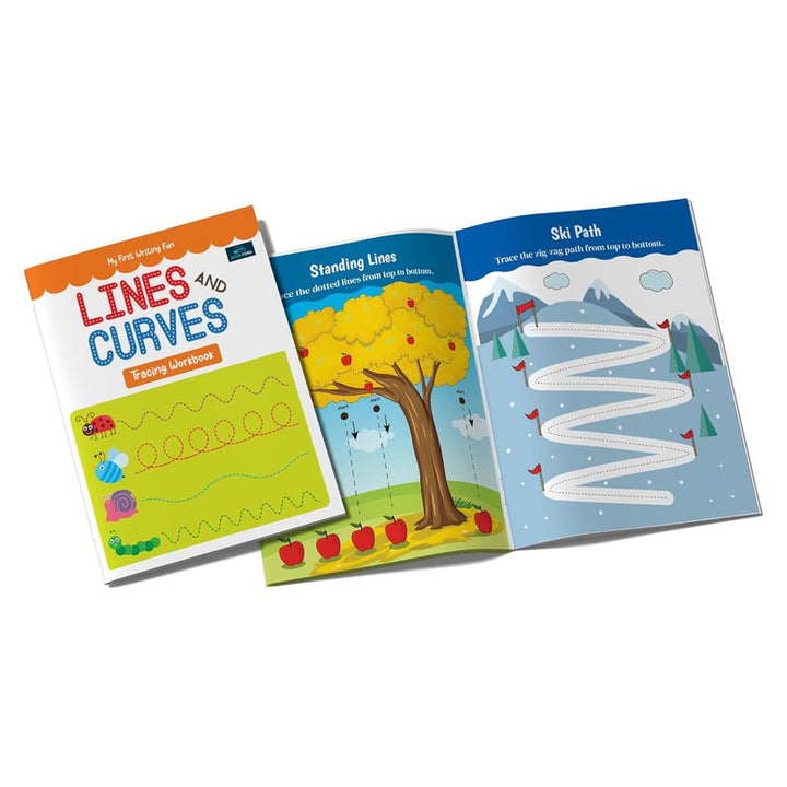 My First Writing Fun Lines & Curves Tracing Workbook