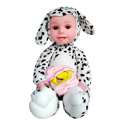 Peek-A-Boo Plush Laughing Doll | Voice Activation with Moving arms and Touch Sensor (Assorted Colours)